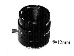 Objektiv D12, Fixfocal, f=12mm, manuelle iris, CS-mount