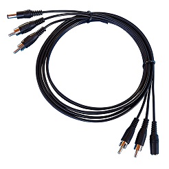Cinch kabel Kombikabel 3in1 Videokabel Überwachungskamera mit RCA 2m 2,7Euro/m