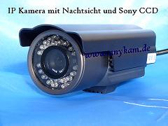 IP-Kamera 30m Infrarot Nachtsichtkamera Sony CCD 420TVL