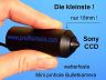 Mini Kamera die kleinste Stiftkamera spitz pinhole Sony CCD 420TVL 0,5-0,05Lux