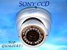 30m Infrarot Kamera Nachtsichtkamera Domkamera Dome Sony CCD 520TVL Vario