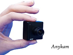 AUDIO mini Kamera Überwachungskamera mit Sony CCD Chip 420TVL 0,5Lux + Farbe Ton