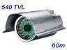 Farb 60m Nachtsichtkamera Sony CCD 540TVL f=6mm