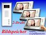 Video Türsprechanlage Videosprechanlage 3-Familienhaus 2-Draht S3+DT692-SD