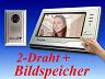 Video Türsprechanlage 2-Draht Bildspeicher 593+692SD