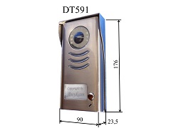 Türstation VT-591 Edelstahl, Aufputz