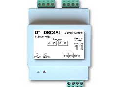 Modul DBC-4 DBC4 DT-DBC4 für Sternverteilung Türsprechanlagen 2Draht