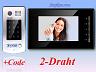Video Türsprechanlage Gegensprechanlage Code RFID 2-Draht DT596KP+6910