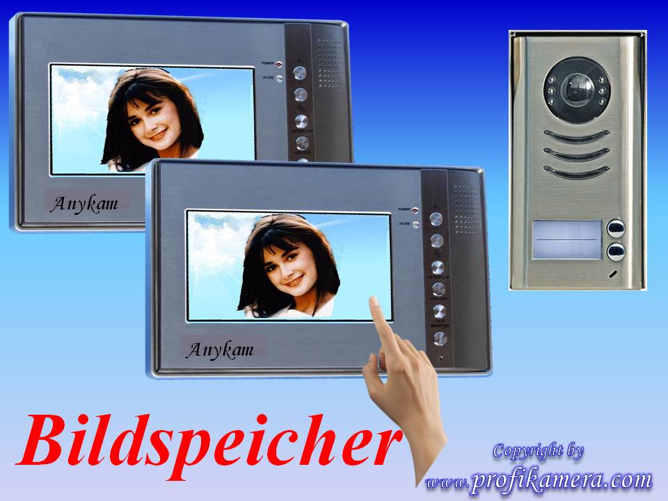 Videosprechanlagen zweidraht Einfamilienhaus