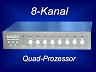 8-KANAL QUAD-PROZESSOR, 50fps, ALARM, MOTION DETECTION