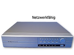 4-KANAL FESTPLATTENREKORDER H.264 silbern SEDVR-6304