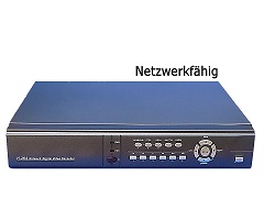 8-KANAL FESTPLATTENREKORDER H.264 schwarz SEDVR-6308AV
