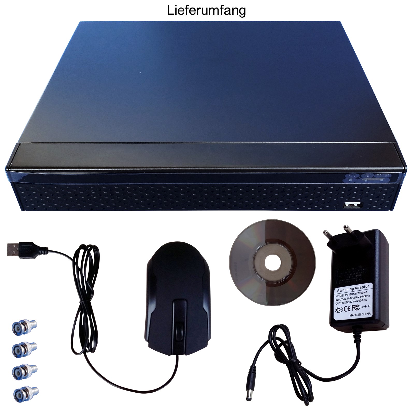 Lieferumfang Festplatten rekorder